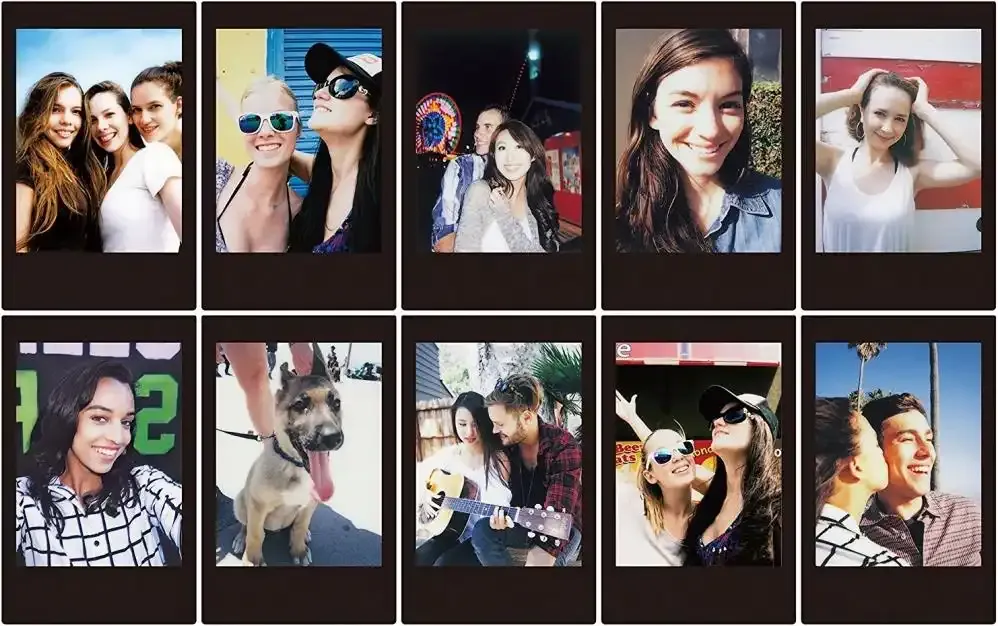 Fujifilm Instax Mini Black Frame (10x)