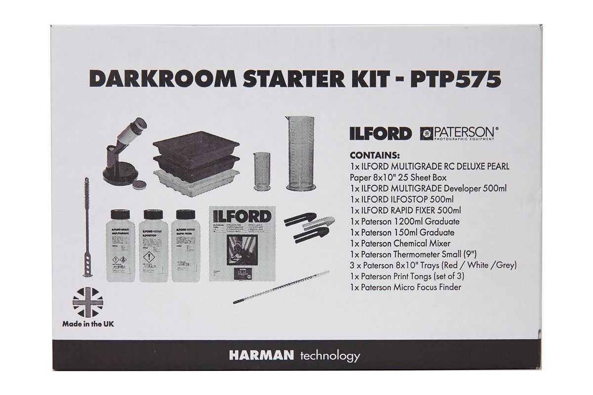 Kit de démarrage pour développement de tirages en laboratoire
