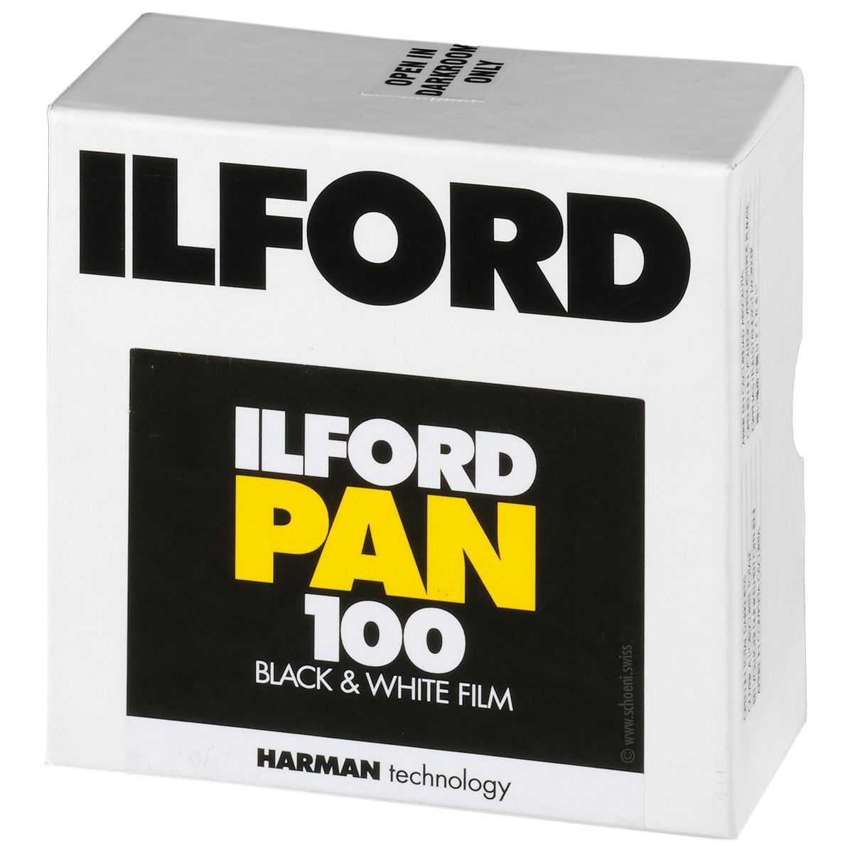 Ilford Pan 100, rouleau bobine pour environ 800 poses
