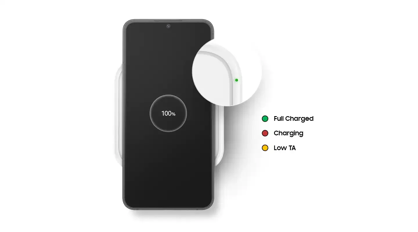 Samsung Wireless Charger Pad with TA Black