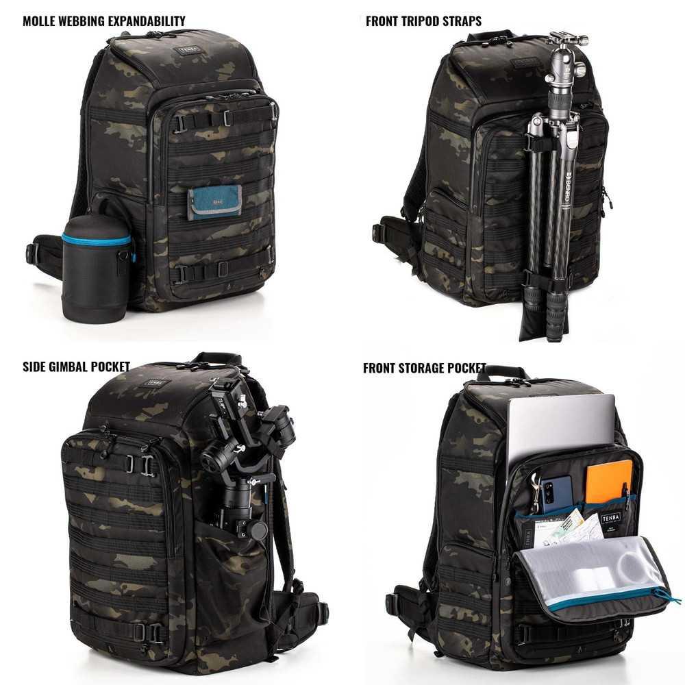 Sac à dos Tenba 32L Multicam pour matériel photo et drone