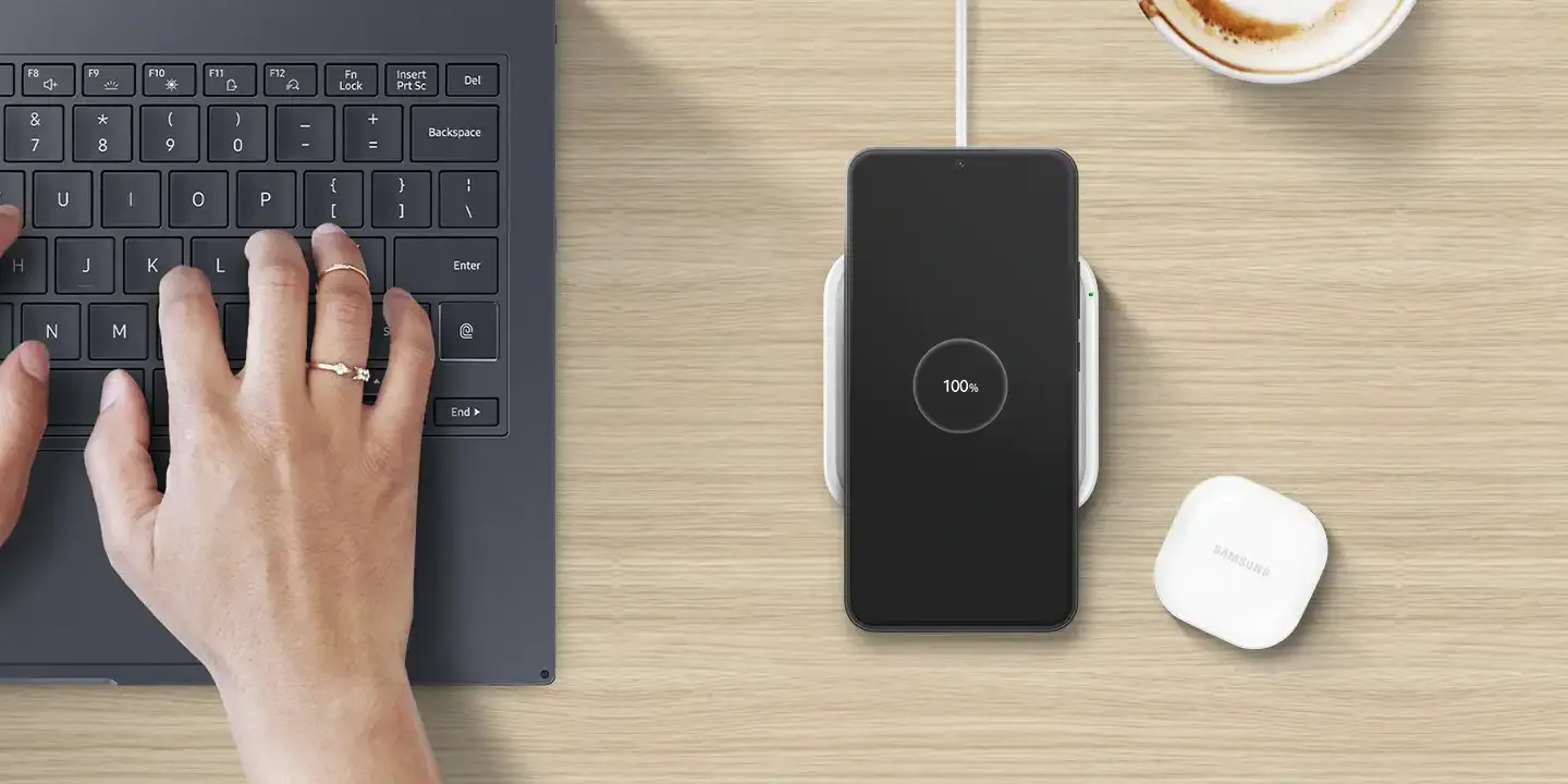 Samsung Wireless Charger Pad with TA Black