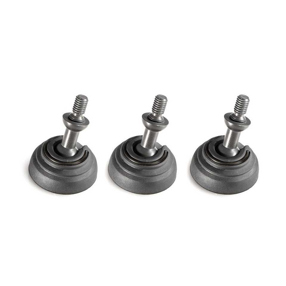 Gitzo Lot de 3 pieds large Big Foot 50 mm