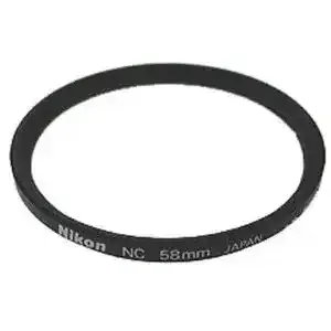 Filtre UV Neutre de Nikon pour protection d'objectif 58 mm