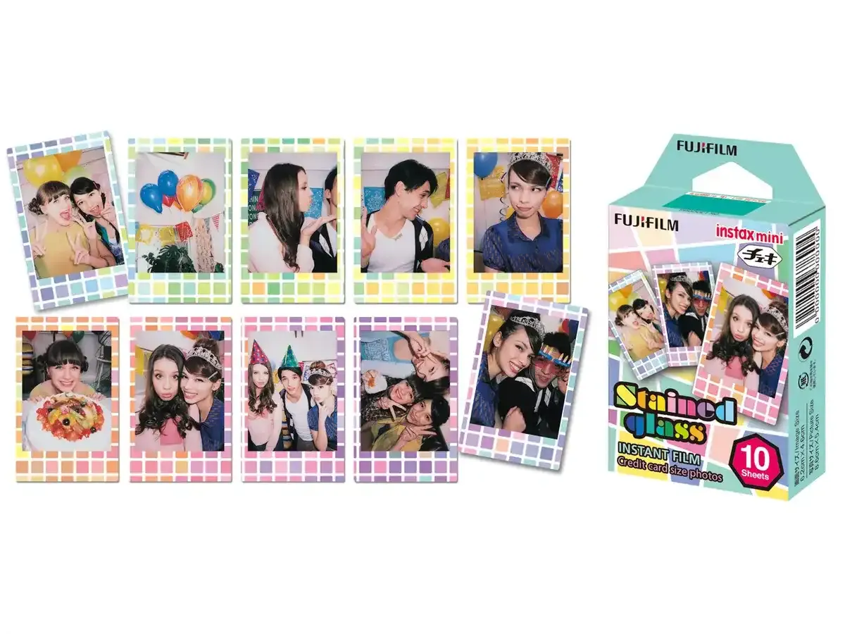 Fujifilm Instax Mini Stained Glass (10x)