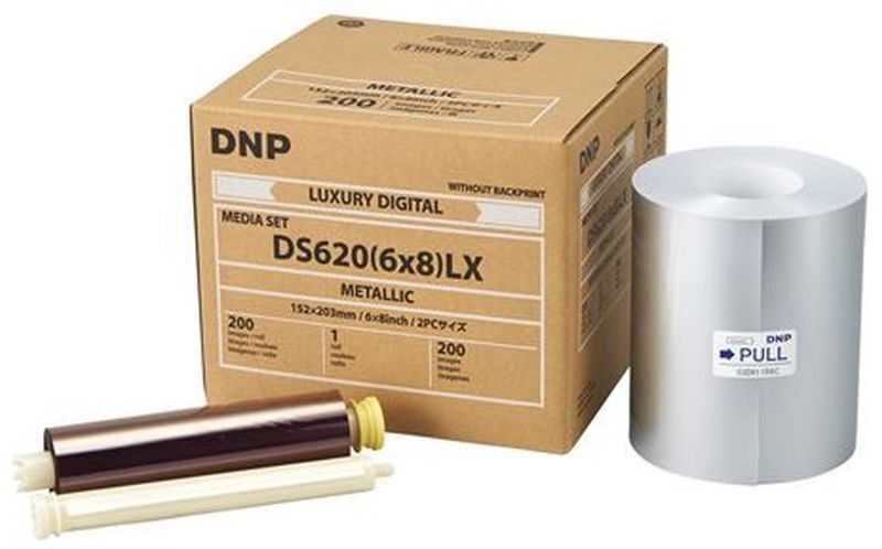 Papier photo DNP DS620 Format 15 cm metallic