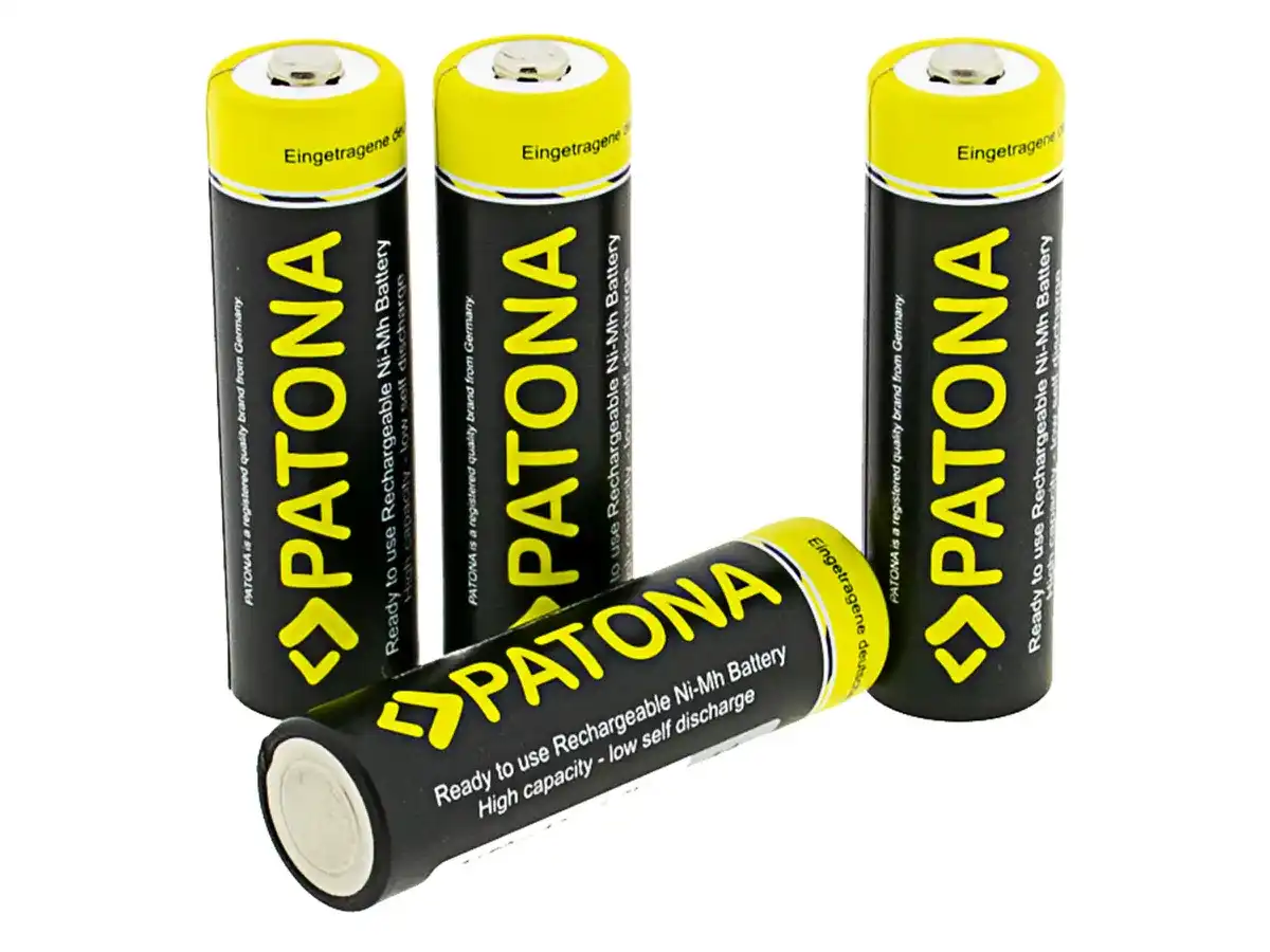 Pile AA Mignon Patona, 4x Ni-Mh 900mAh
