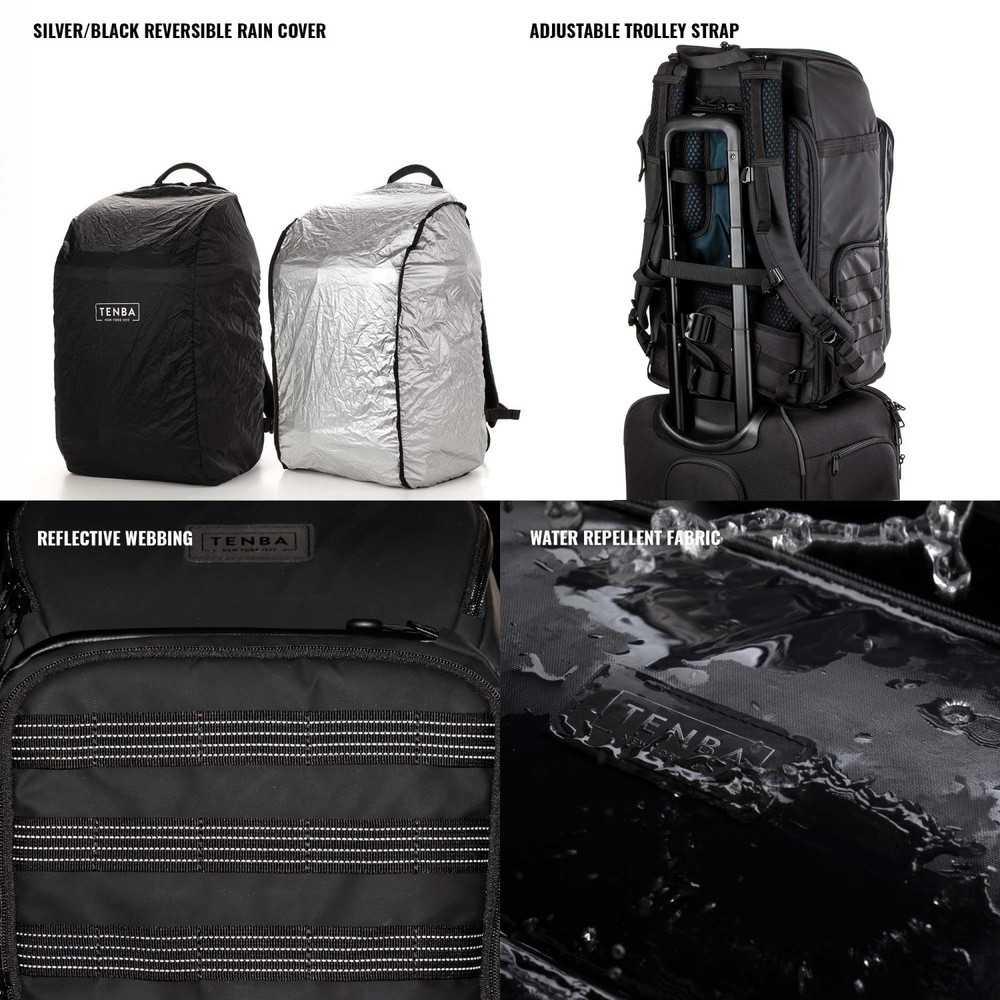 Sac à dos Tenba 32L Black pour matériel photo et drone