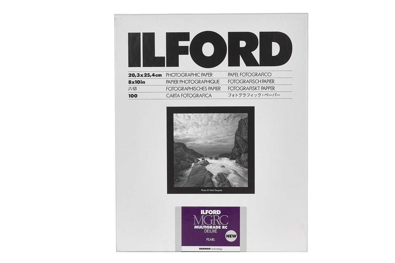 Ilford Multigrade RC Deluxe pearl 44M 21x29.7cm 100 feuilles 