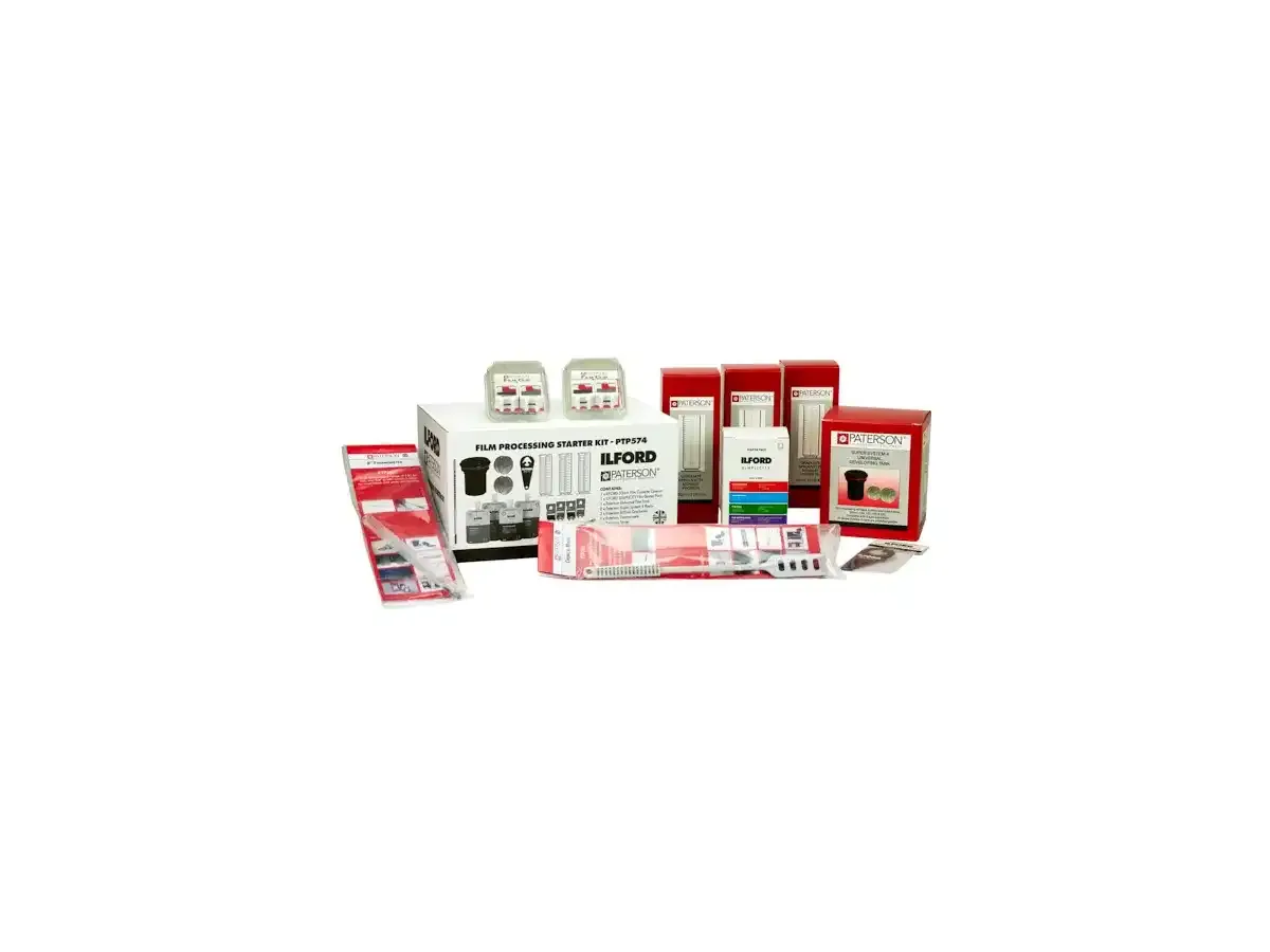 Kit de développement de film Paterson / Ilford