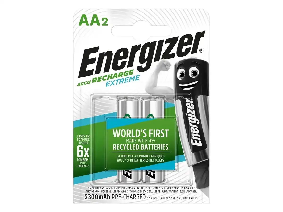 Energizer Accu Recharge Extreme AA