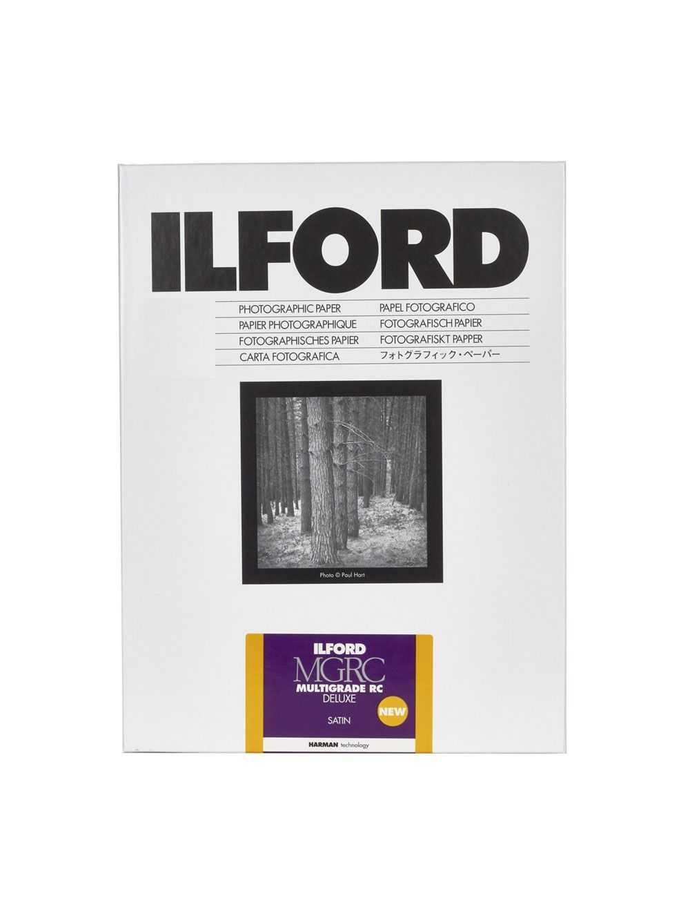 Ilford Multigrade RC Deluxe Satin 25M 9x13 cm 100 feuilles