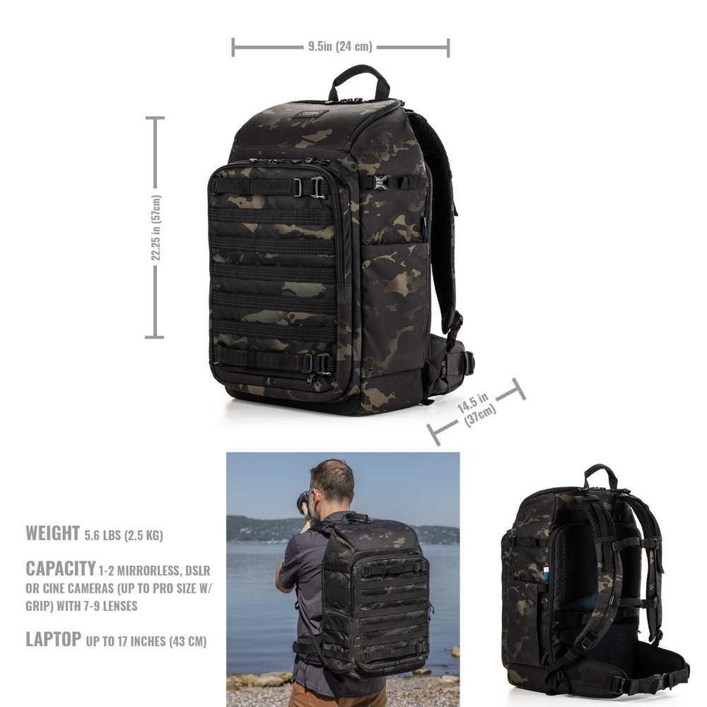 Sac à dos Tenba 32L Multicam pour matériel photo et drone