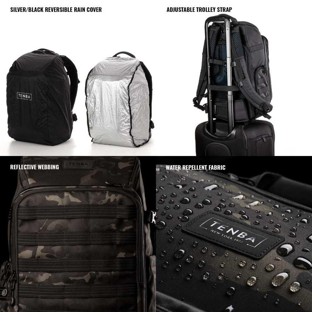 Sac à dos Tenba 20L Multicam pour matériel photo et drone