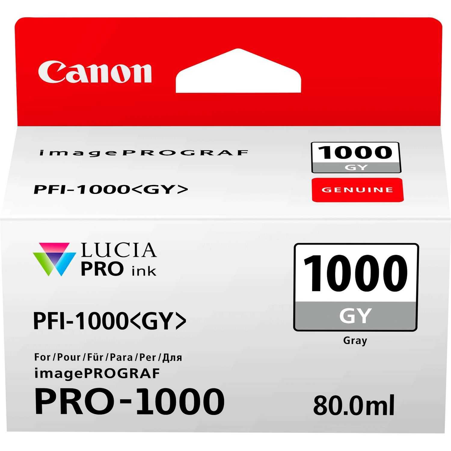 Canon Ink PFI-1000GY Grey