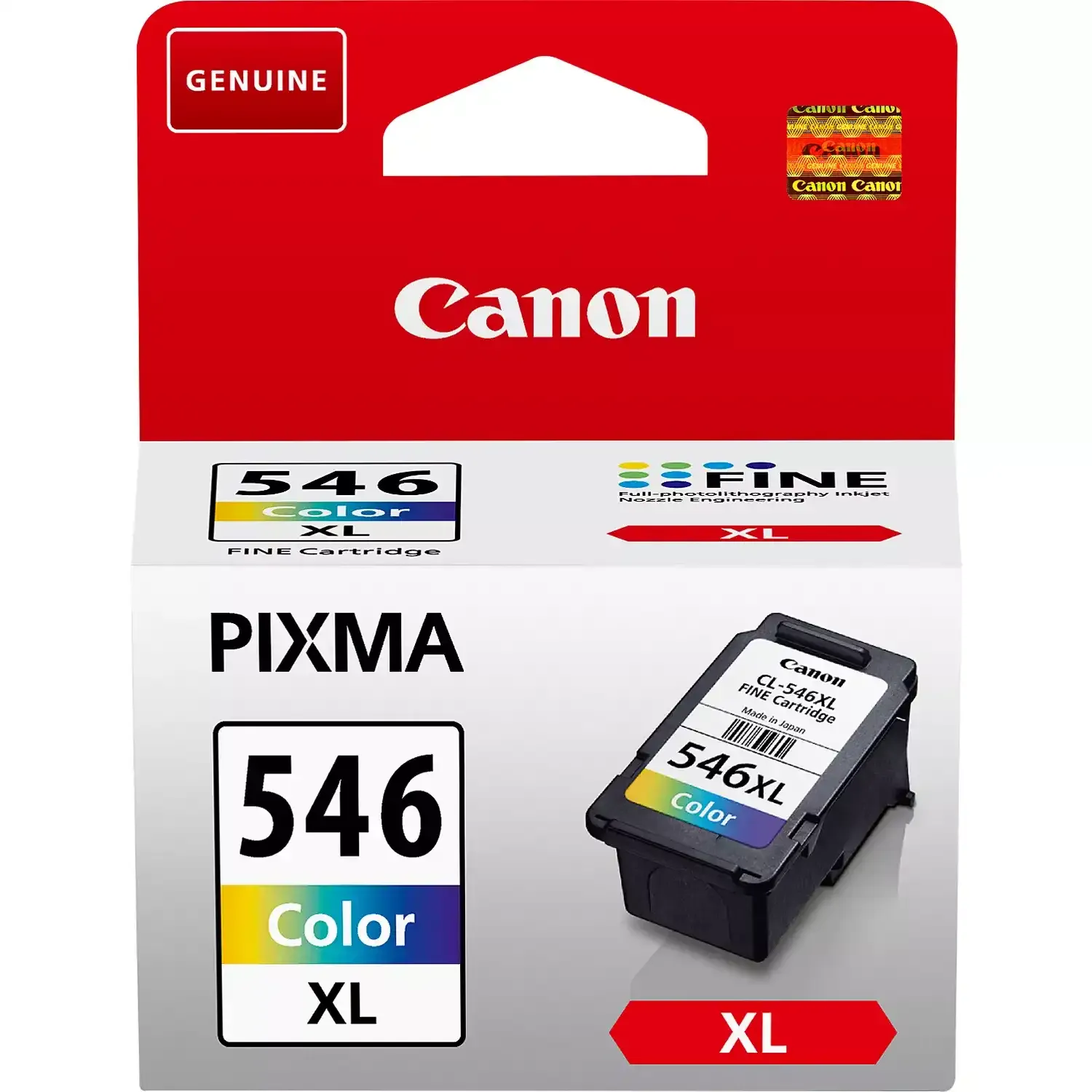 Encre Canon CMY CL-546XL Couleurs multiples 13ml
