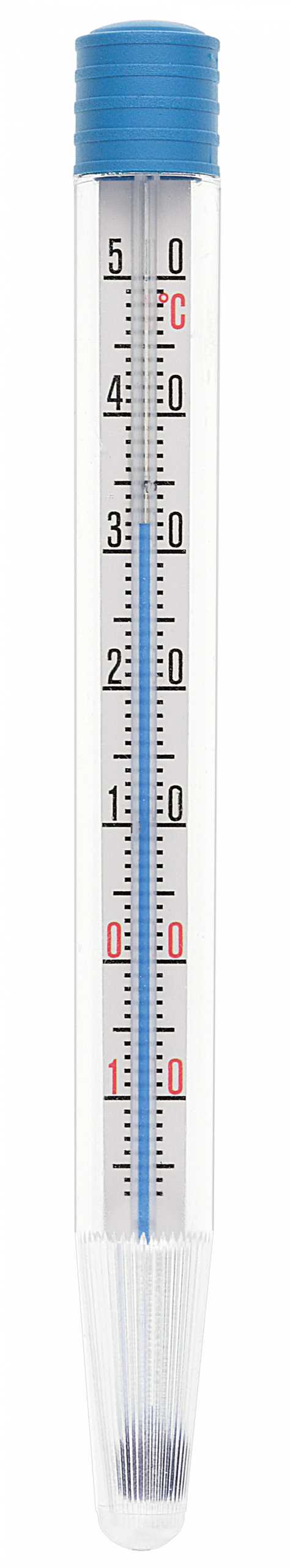 Thermomètre pour cuve, avec embout plastique