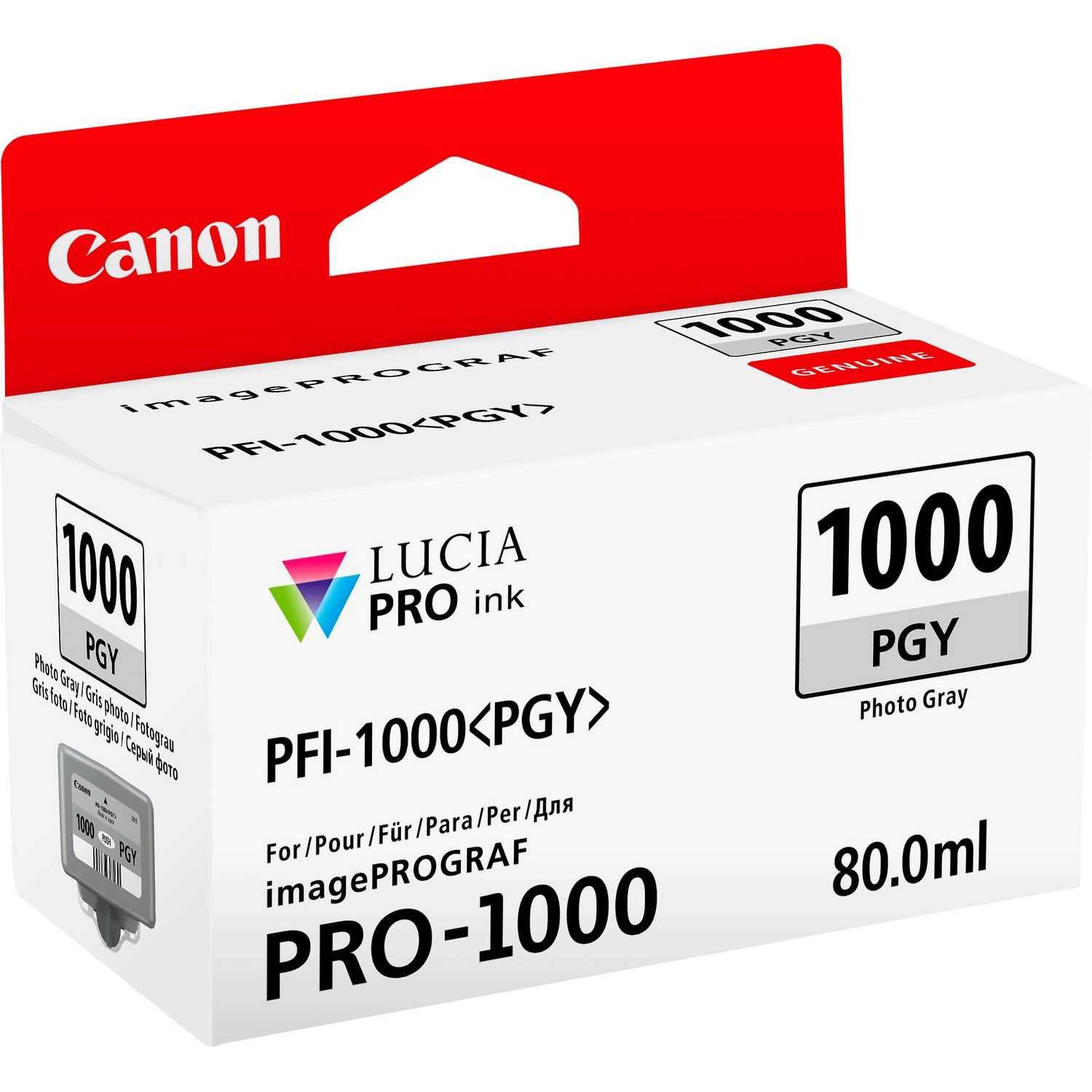 Canon Ink PFI-1000PGY Photo Grey