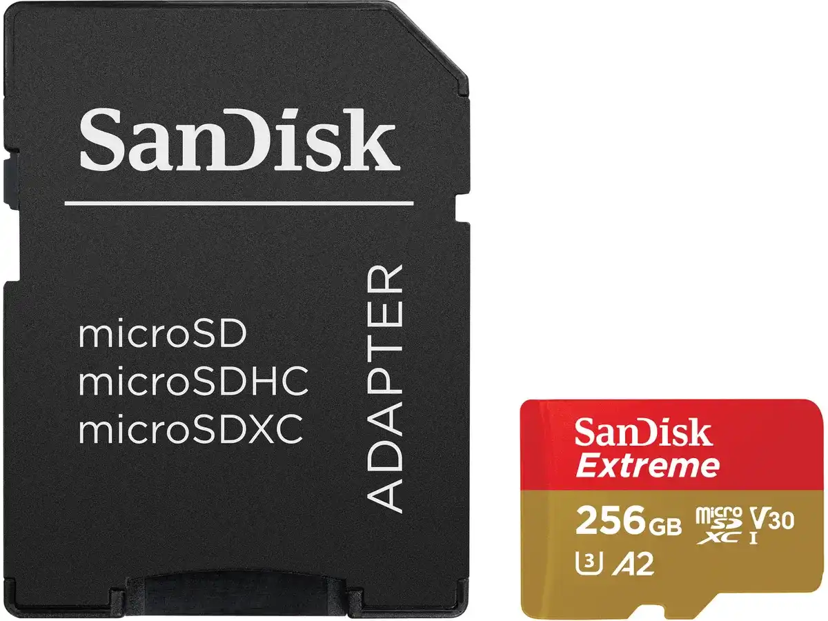 SanDisk Extreme 100MB/s microSDHC 256GB