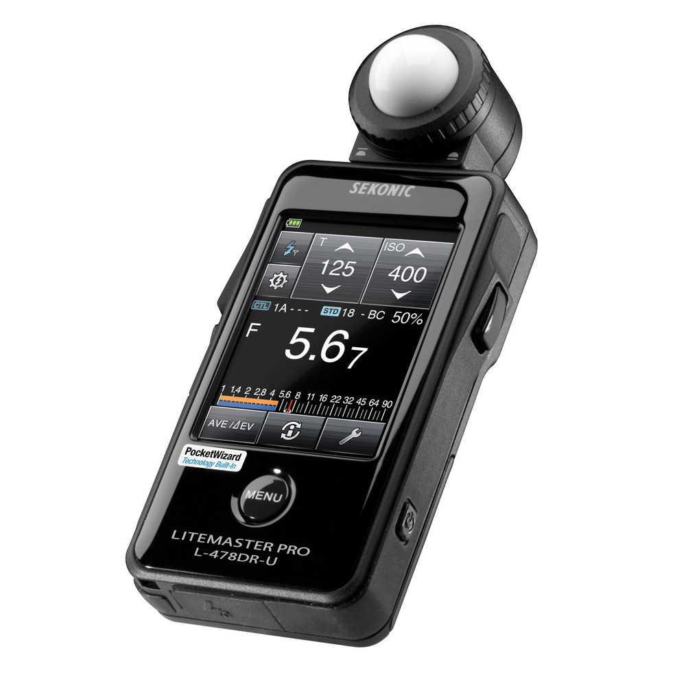 Posemètre Sekonic Litemaster Pro L-478DR-U avec émetteur radio