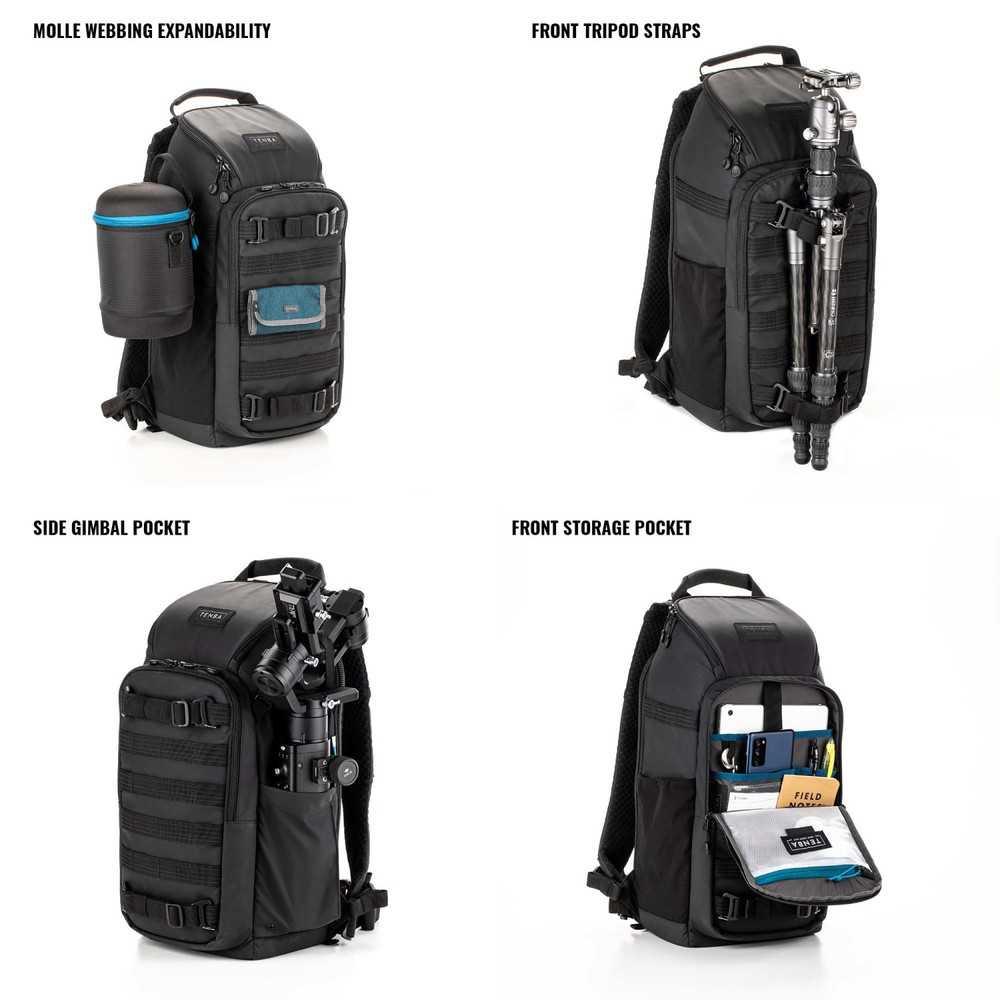 Sac à dos Tenba 16L Black pour matériel photo et drone