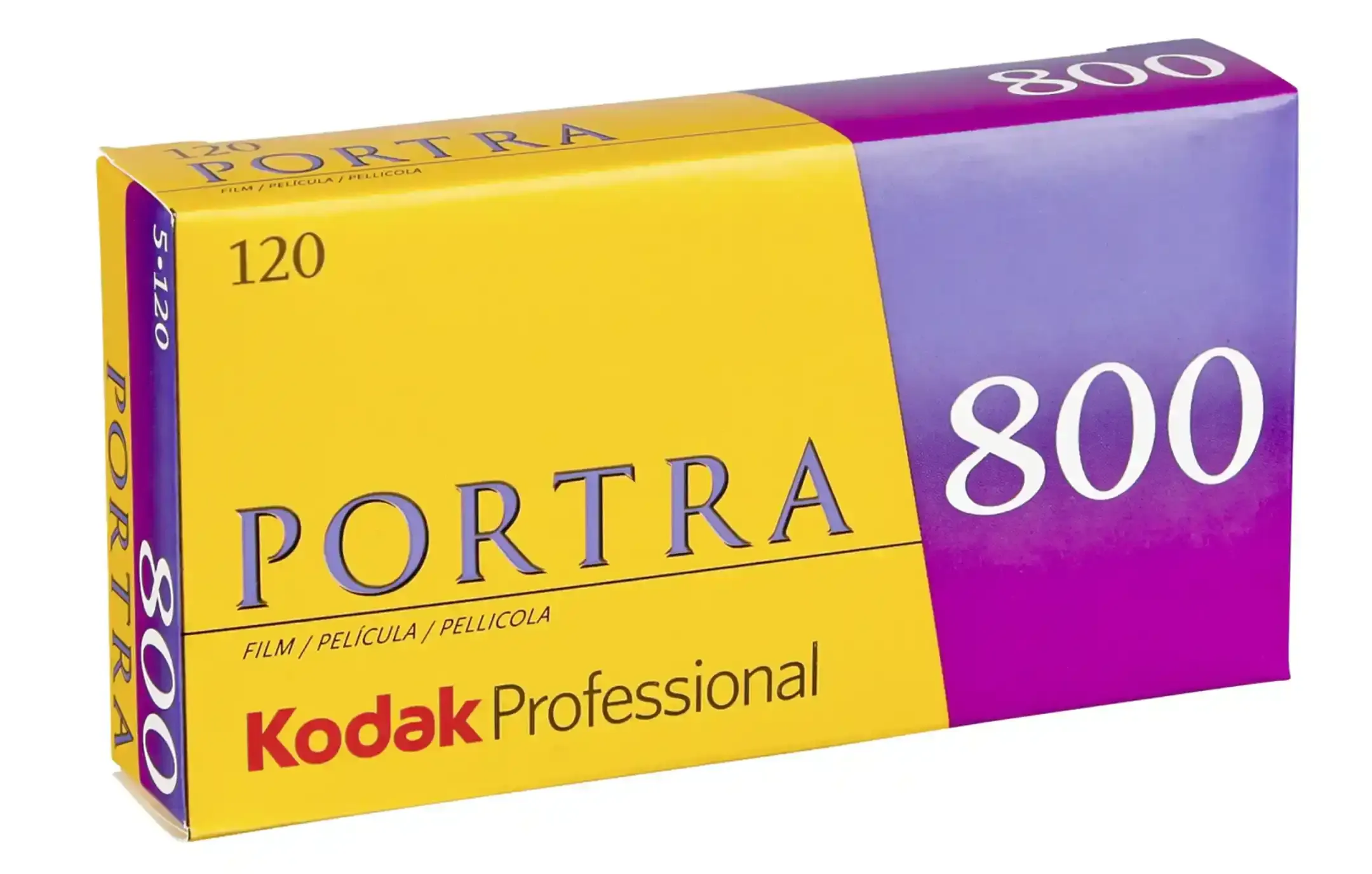 Kodak Professional PORTRA 800 format 120 (reconditionné)