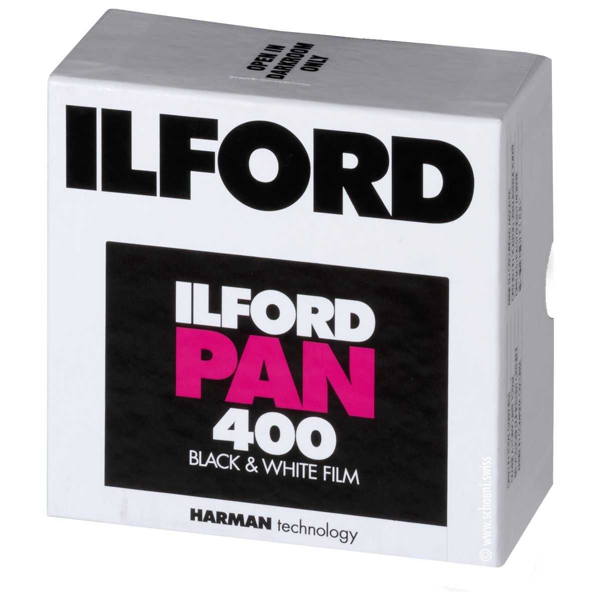 Ilford Pan 400, rouleau bobine pour environ 800 poses
