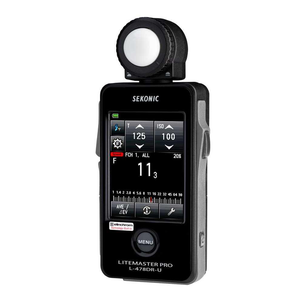 Posemètre Sekonic Litemaster Pro L-478DR-U Elinchrome avec émetteur radio
