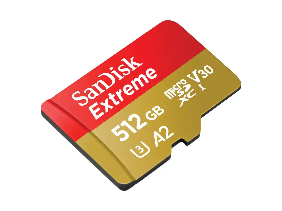 SanDisk Extreme 100MB/s microSDHC 512GB