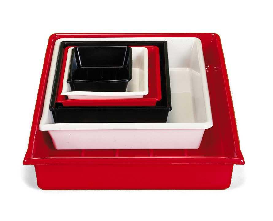 Cuvette / Bac pour bains de tirages photo : 13x18 noir