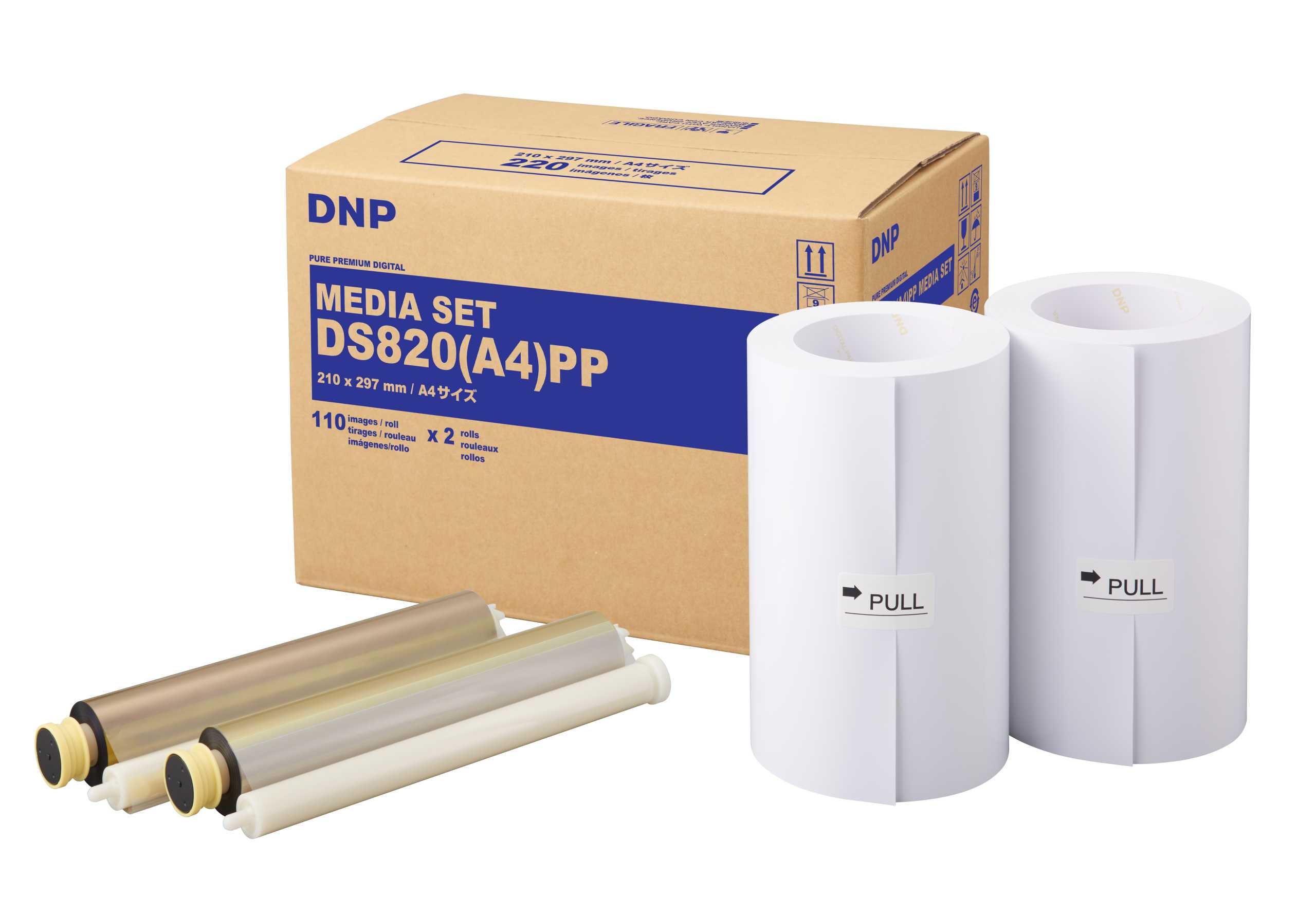 Papier photo DNP DS 820, format A4 (210x297 mm), Premium