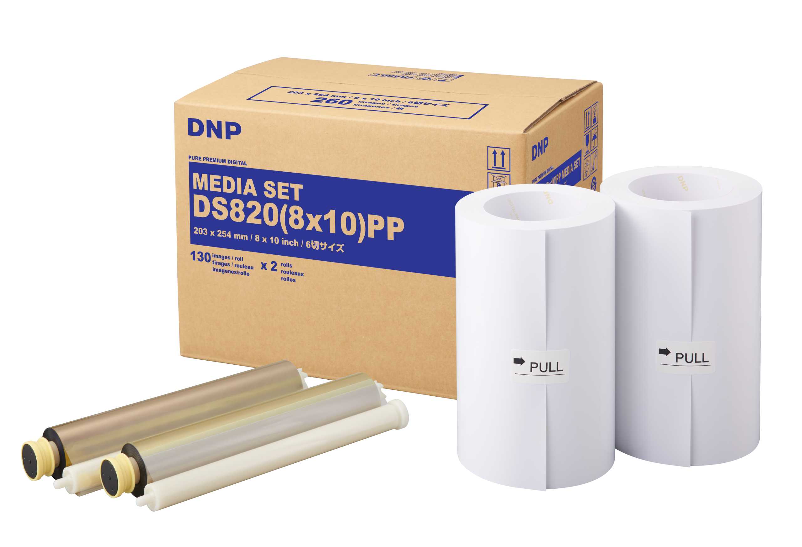 Papier photo DNP DS 820, format 8x10 pouces (20x25 cm), Premium