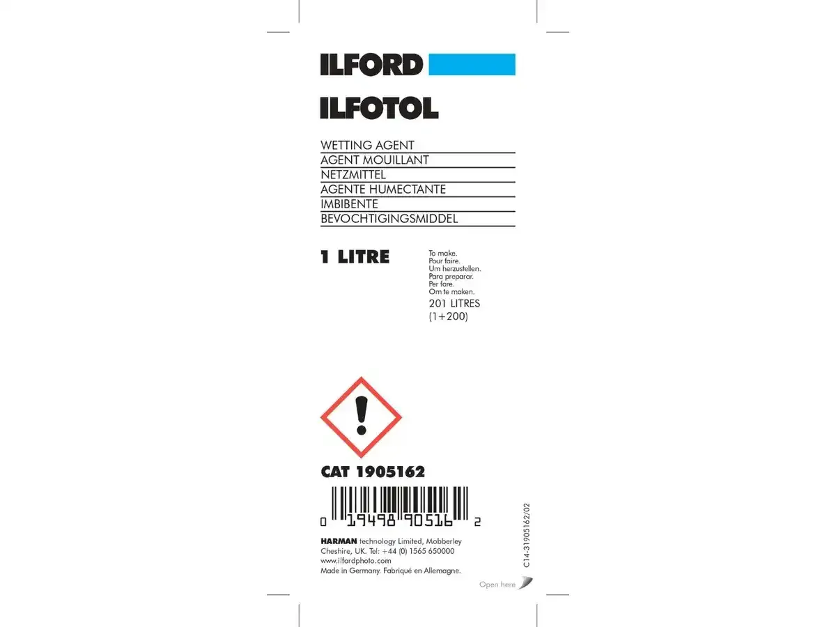 Ilford Ilfotol Agent mouillant 1l