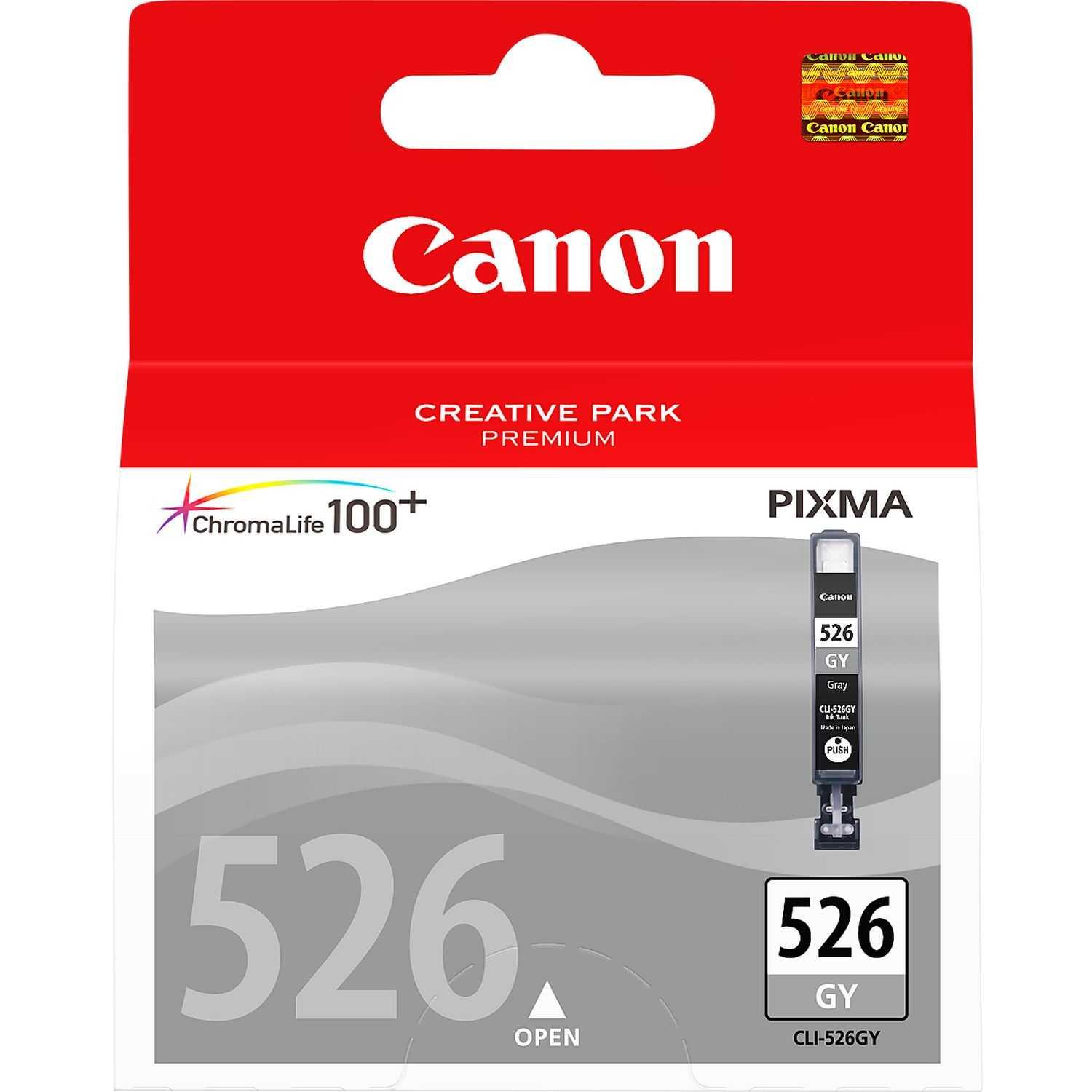 Cartouches d'encre Canon CLI-526GY Grey