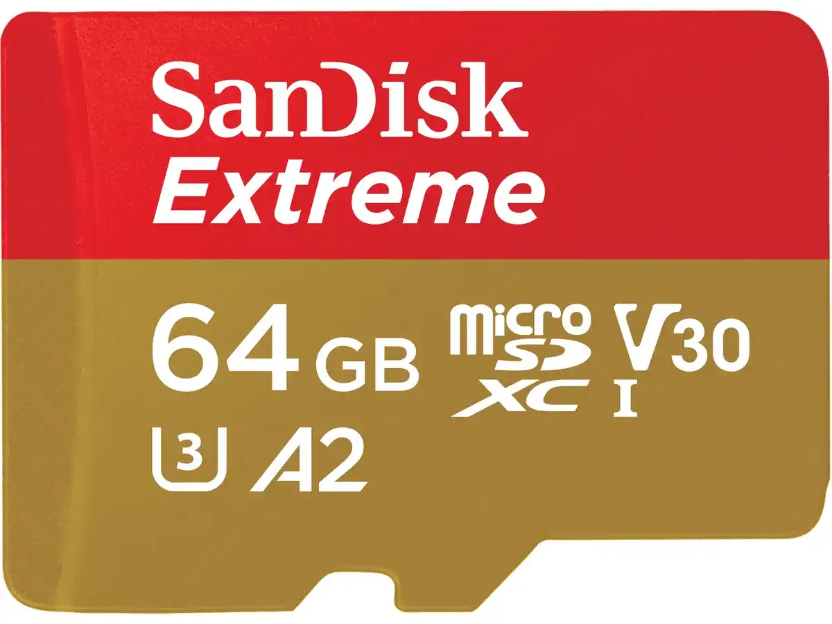 SanDisk Extreme 100MB/s microSDHC 64GB