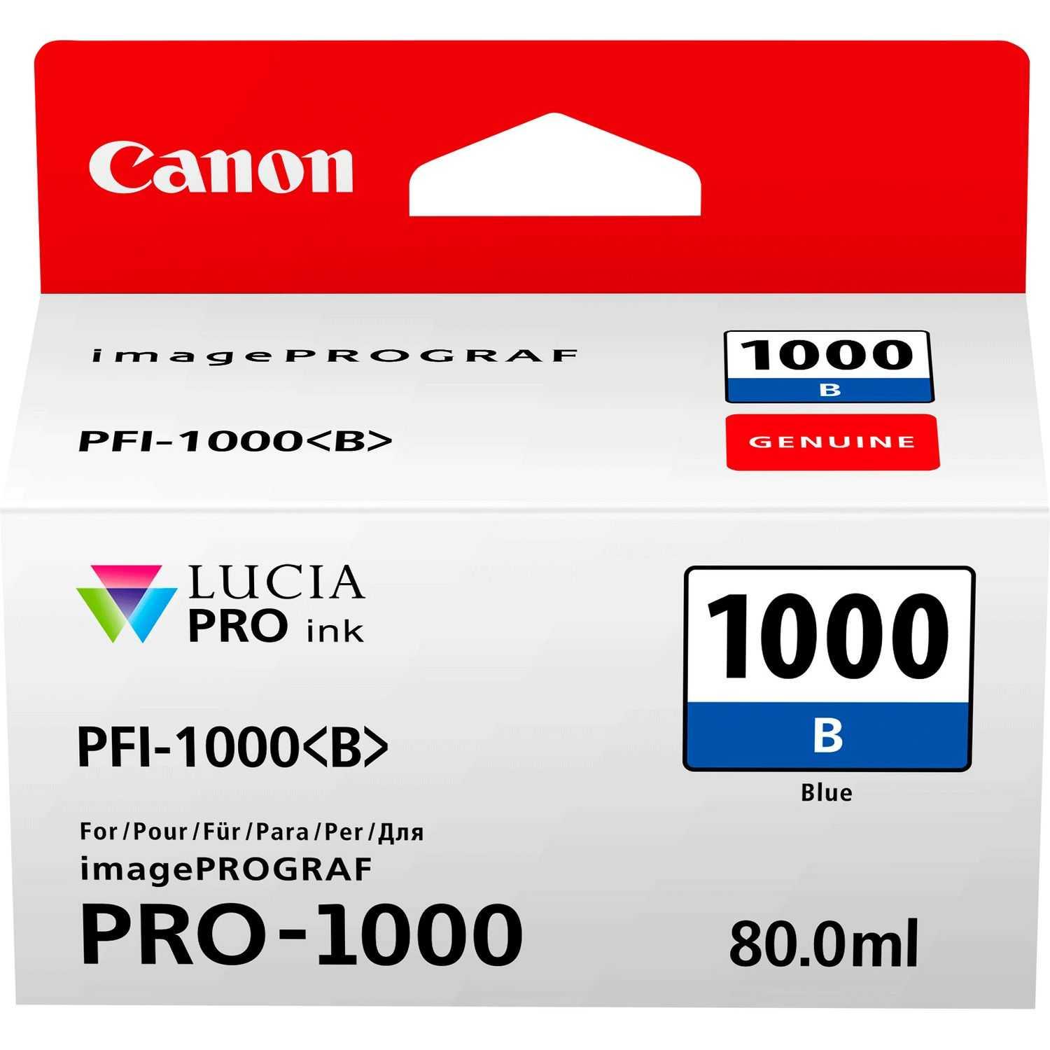 Canon Ink PFI-1000B Blue