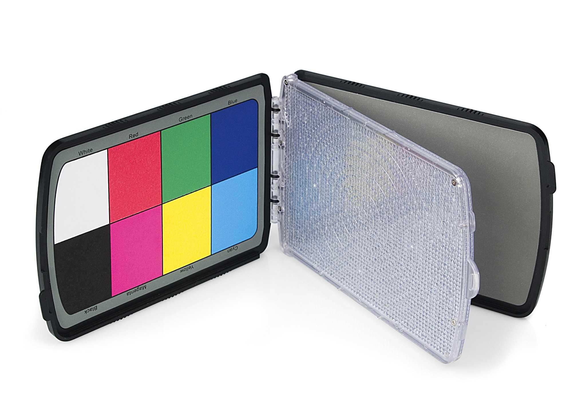 Kaiser ProDisk II : Filtre, charte et carte gris neutre