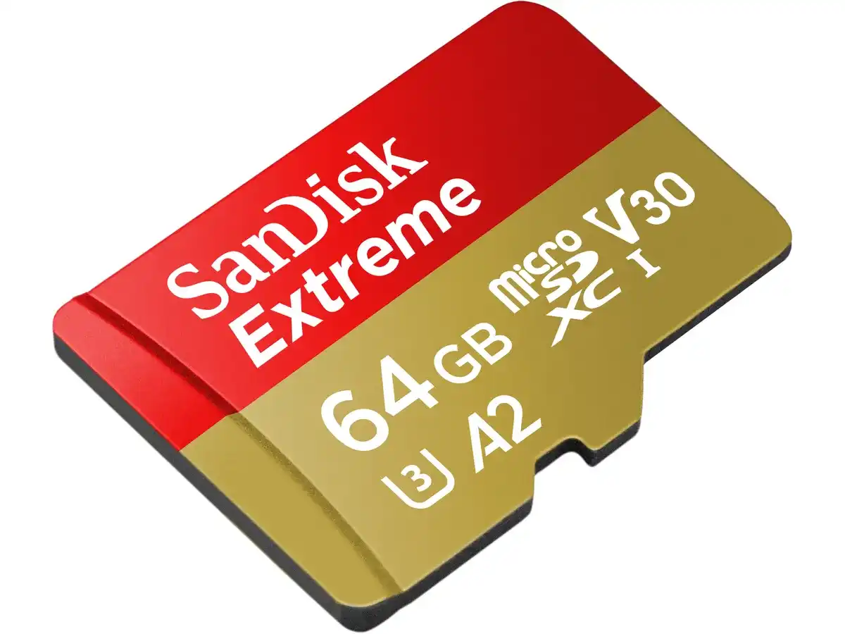 SanDisk Extreme 100MB/s microSDHC 64GB