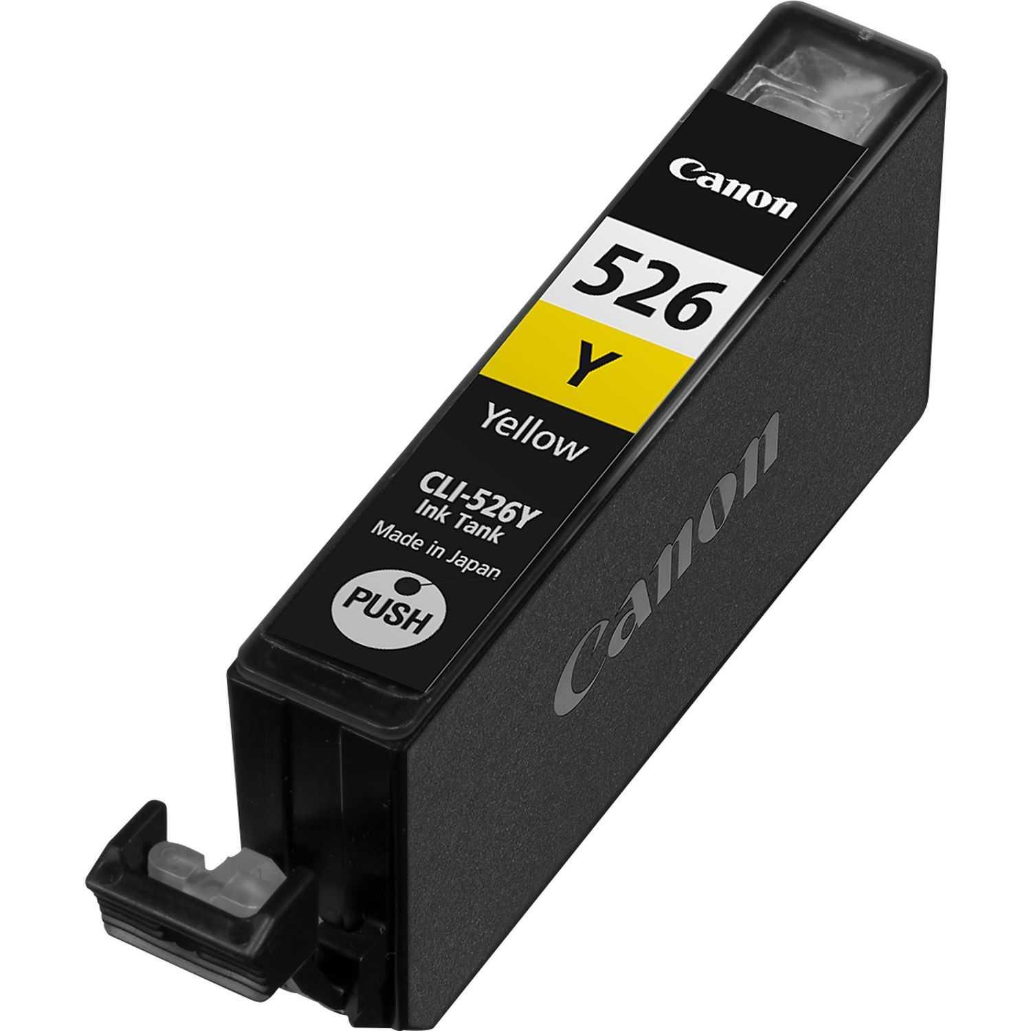 Cartouches d'encre Canon CLI-526Y Yellow