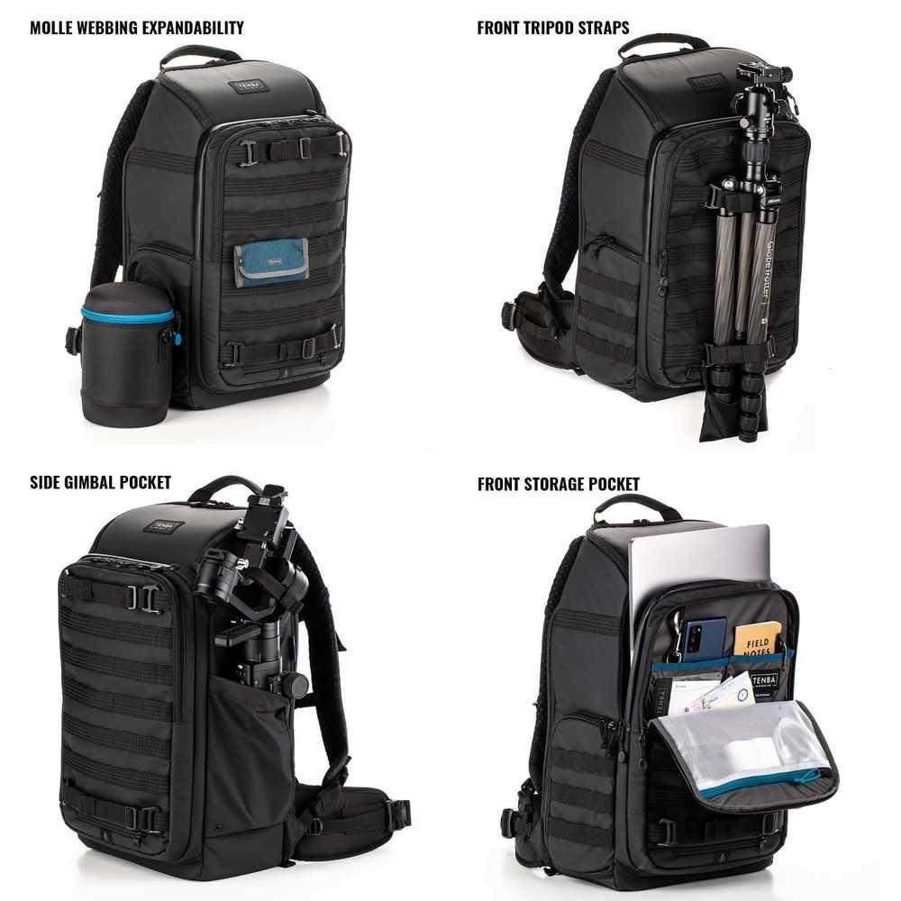 Sac à dos Tenba 24L Black pour matériel photo et drone