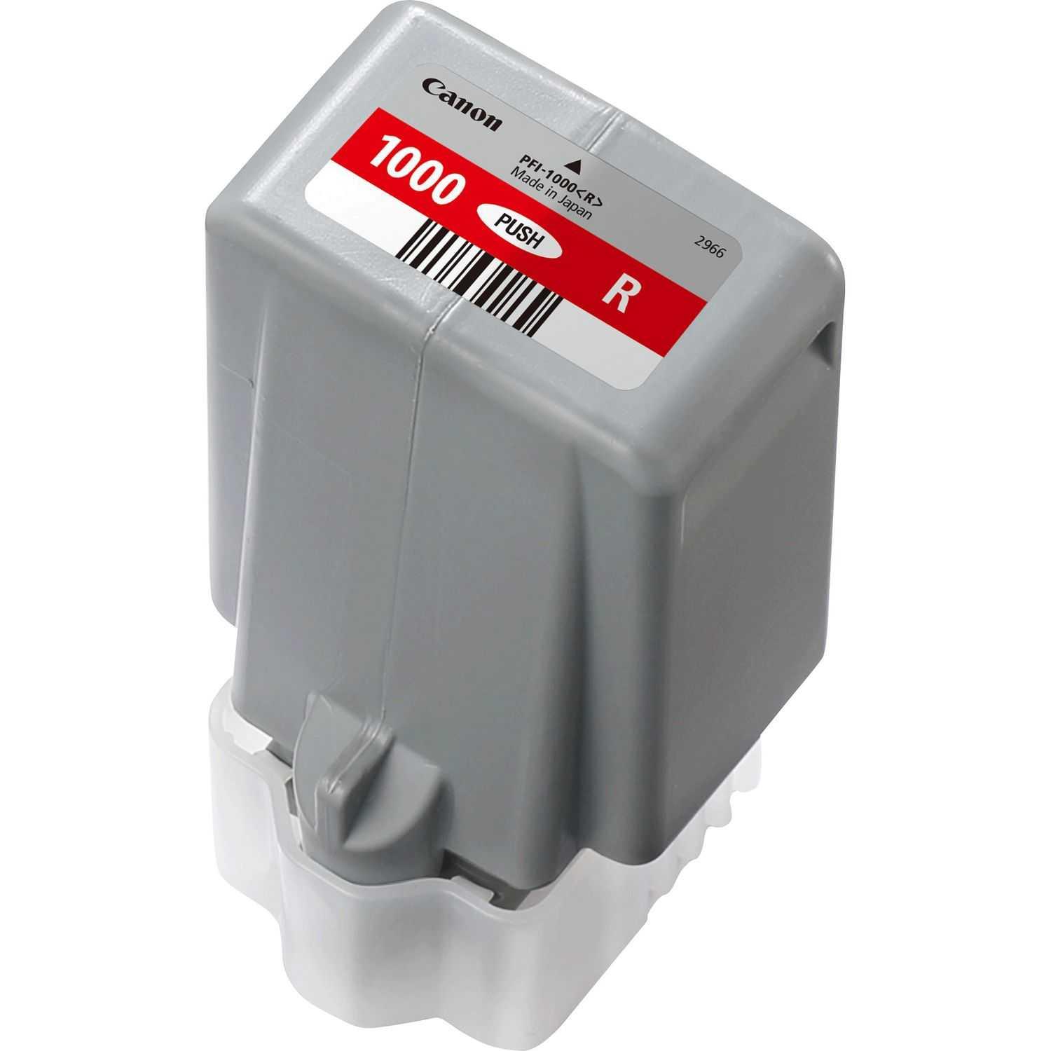 Canon Ink PFI-1000R Red