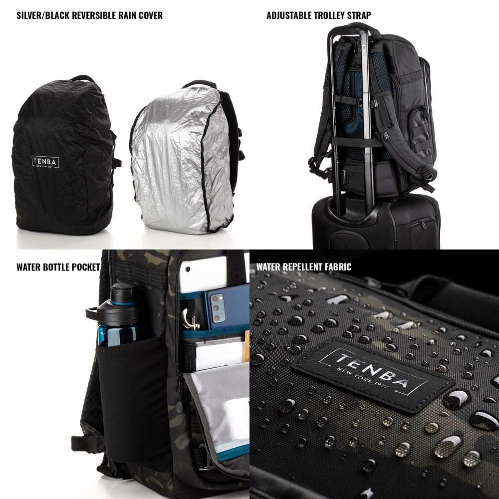 Sac à dos Tenba 16L Multicam pour matériel photo et drone