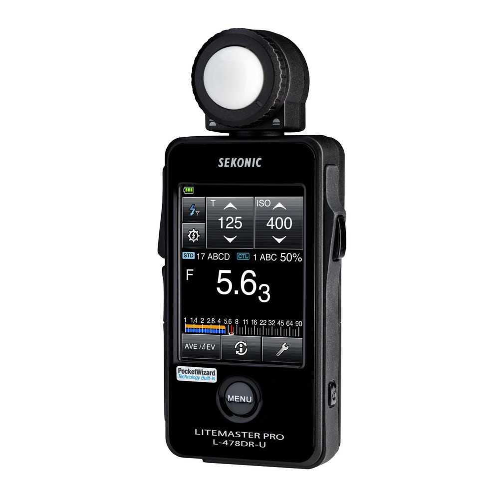Posemètre Sekonic Litemaster Pro L-478DR-U avec émetteur radio