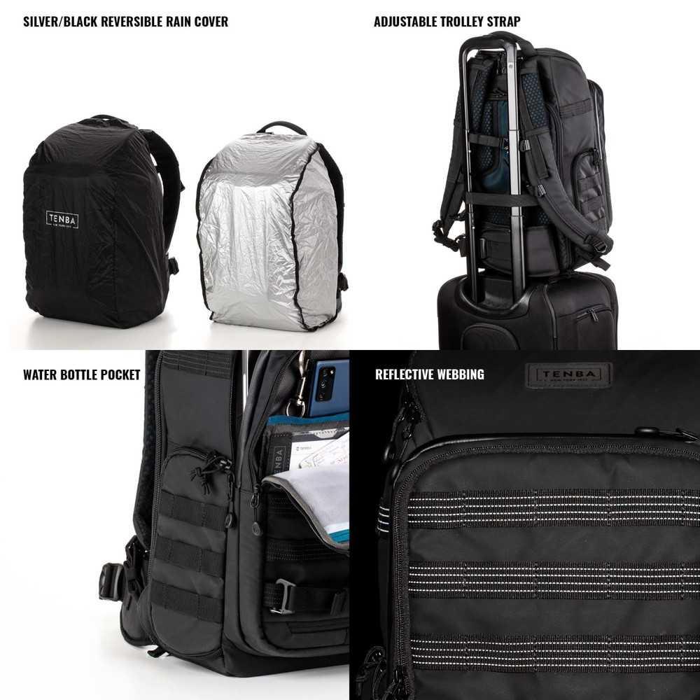 Sac à dos Tenba 20L Black pour matériel photo et drone