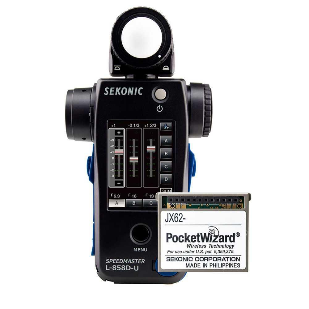Spectromètre Sekonic Speedmaster L-858D-U avec émetteur PocketWizard