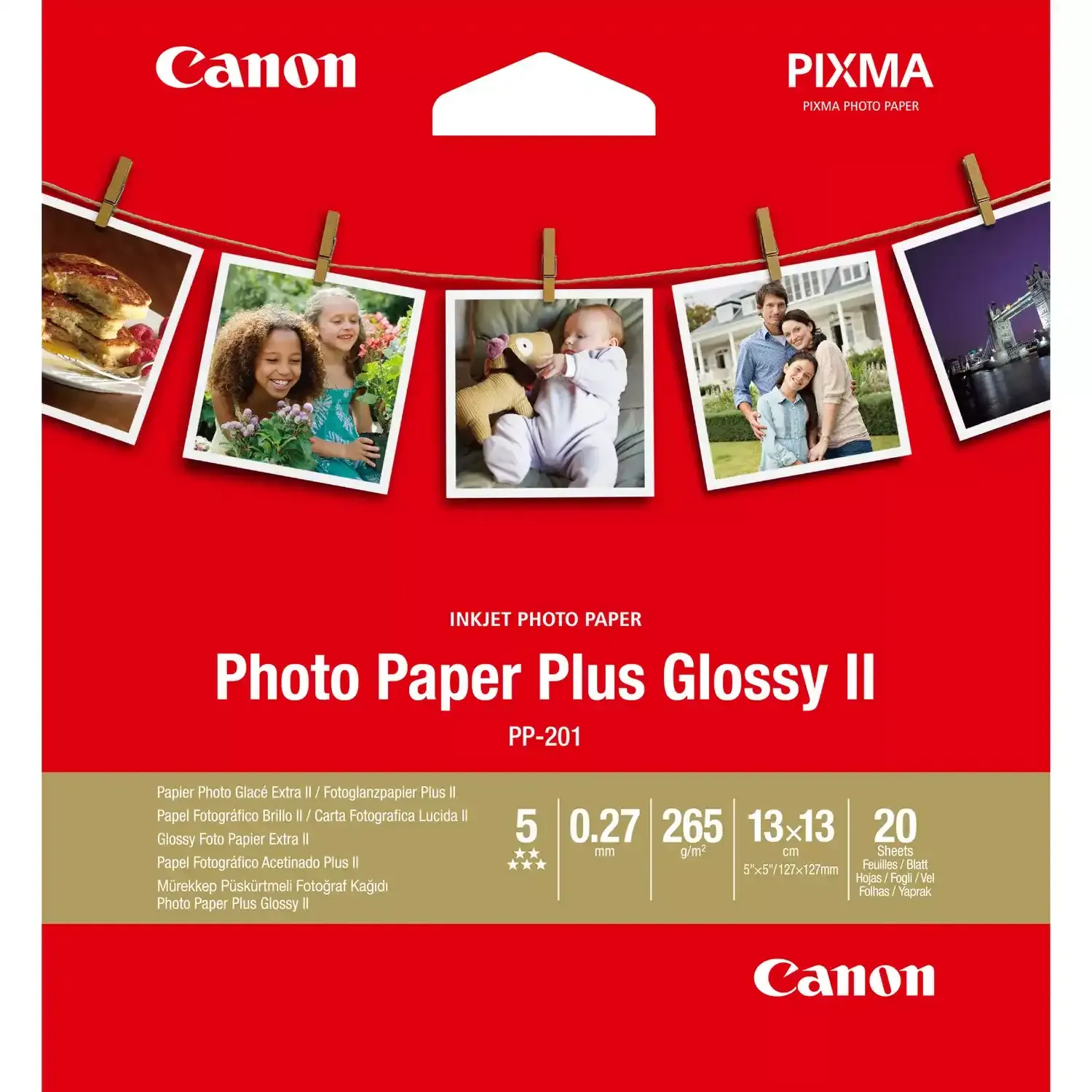 Canon PP-201 13x13 260g/m2 (20x)