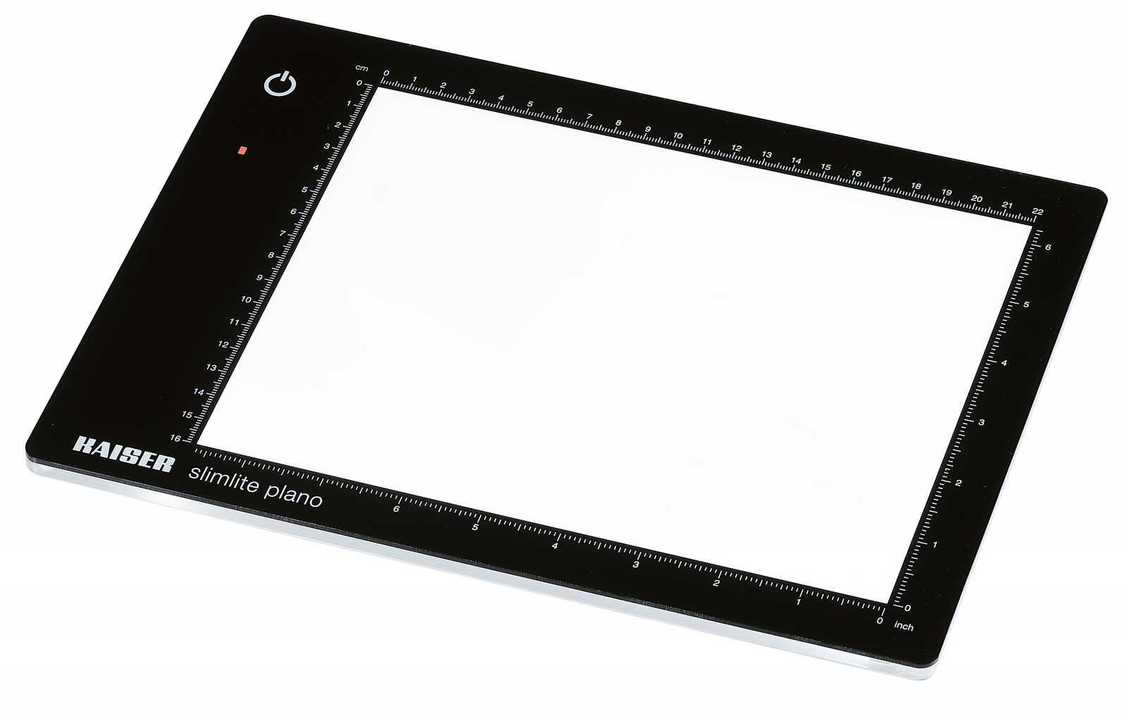 Panneau LED 22 x 16 cm rétroélairé pour négatifs et diapositives