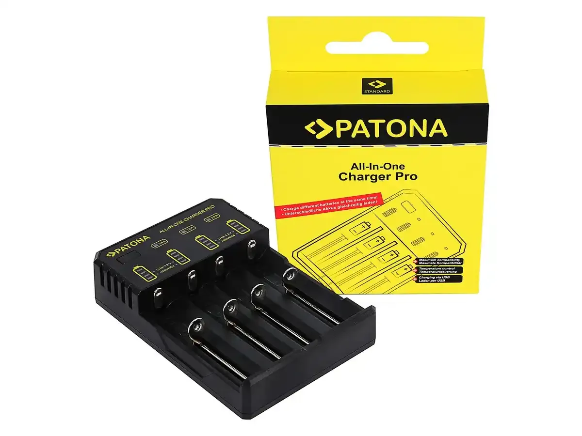 Chargeur USB Patona à piles rondes