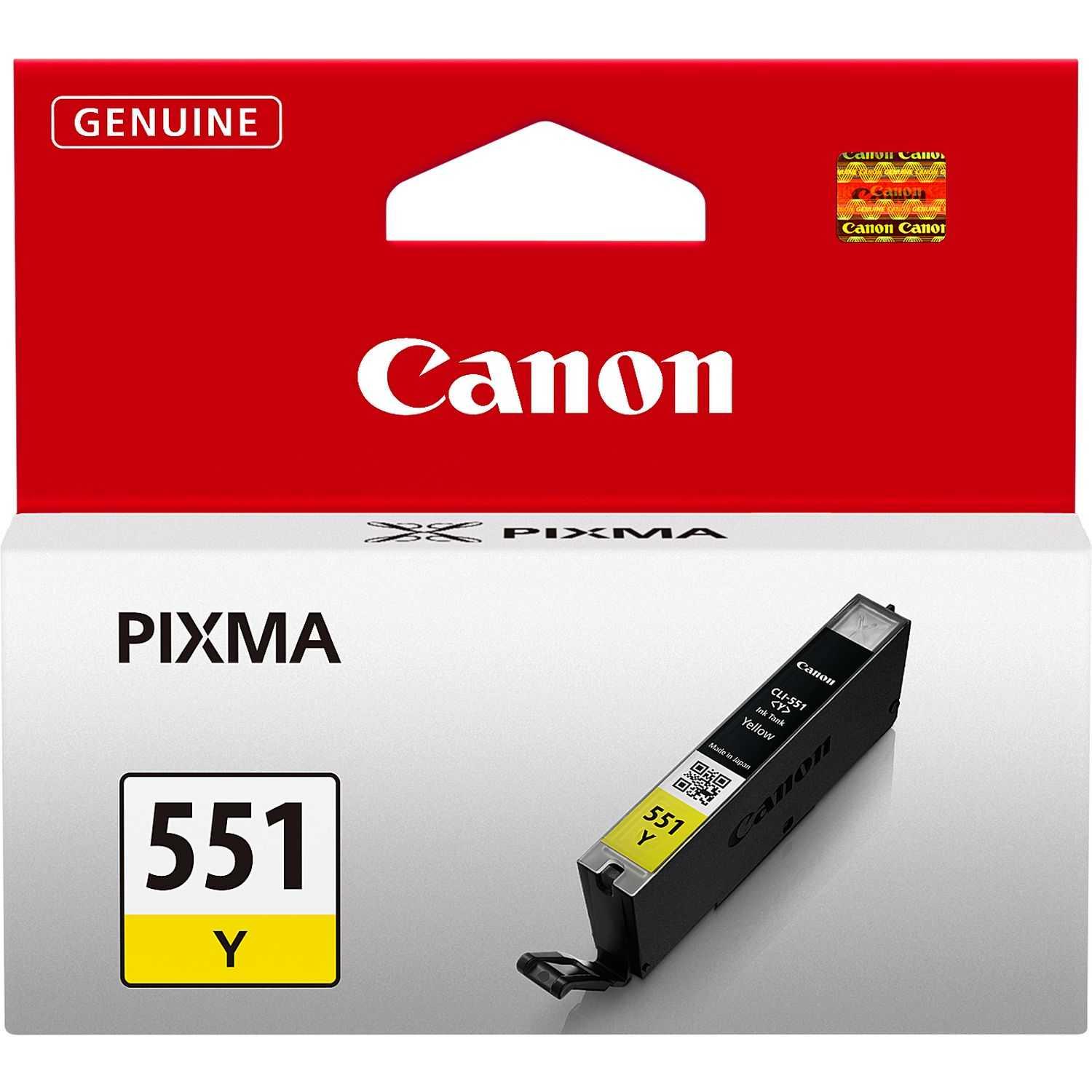 Cartouche Canon CLI-551Y Yellow XL
