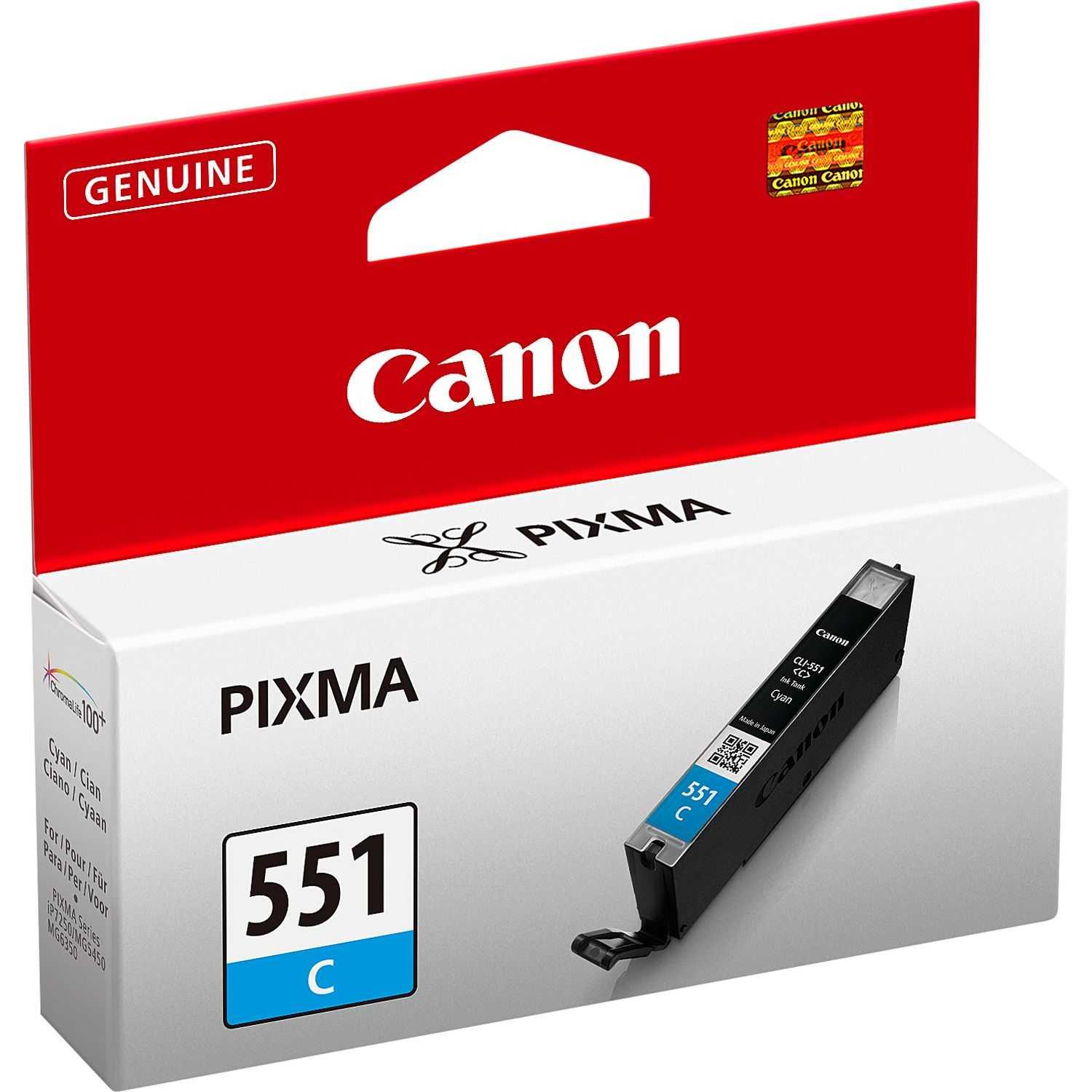 Cartouche Canon CLI-551C Cyan XL